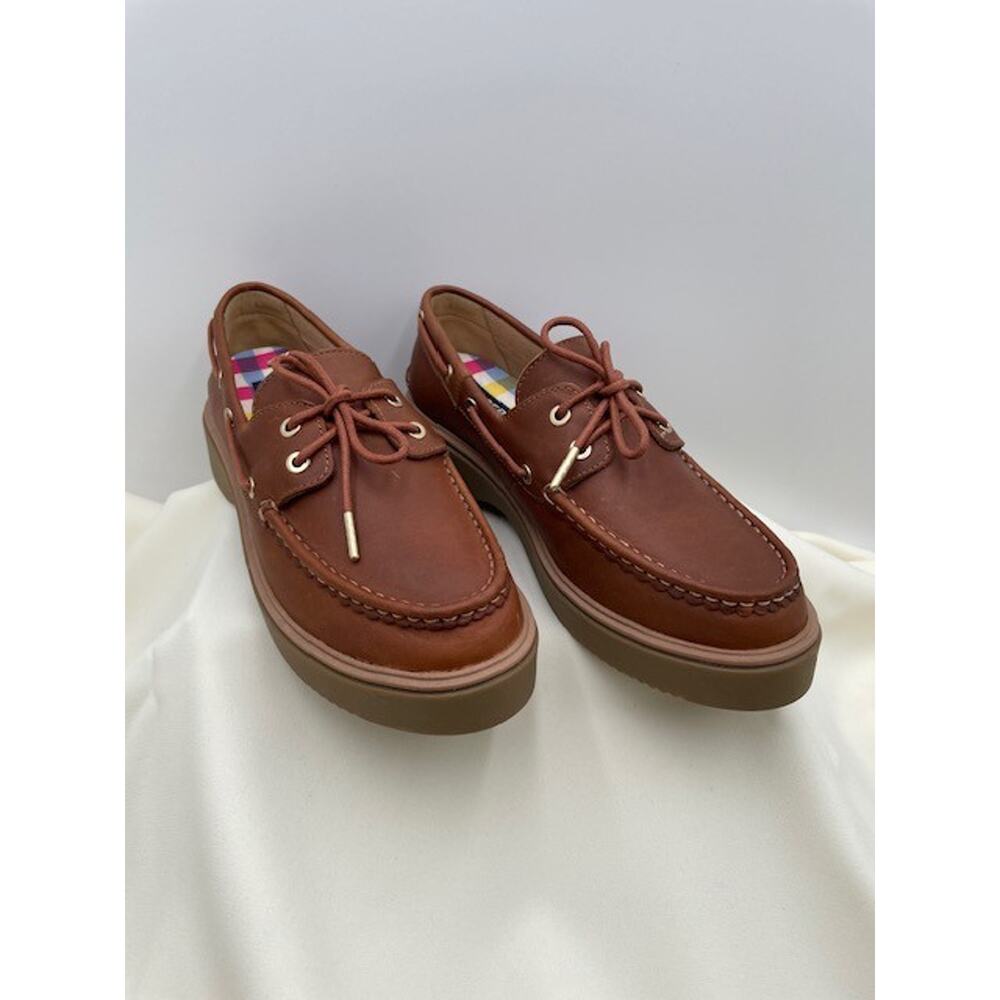Sperry Women's Bayside Boat Leather Shoes - Size 9.5